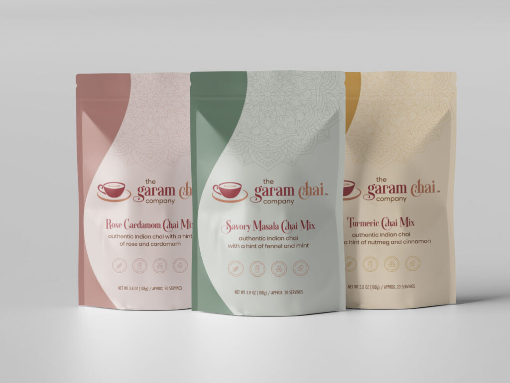 The Garam Chai Company • package design