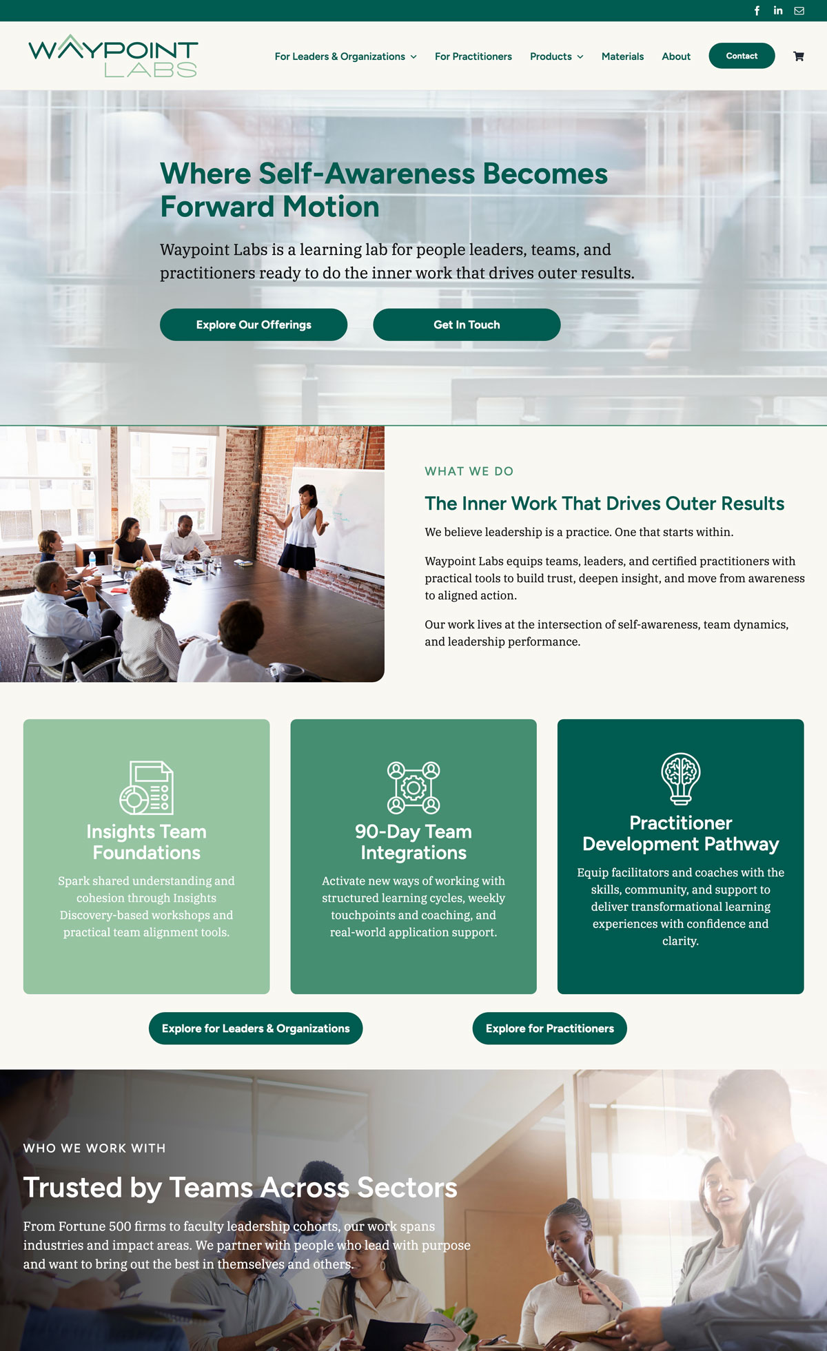 Waypoint Labs • Website Design
